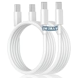 タイプc ケーブル 【2M/2本PD対応 100W急速充電】USB C&USB C ケーブルiPhone15 充電ケーブル15,iPad Pro/Air/mini6,MacBookPro,Samsung,Sony,Pixel等Type-c機種対応