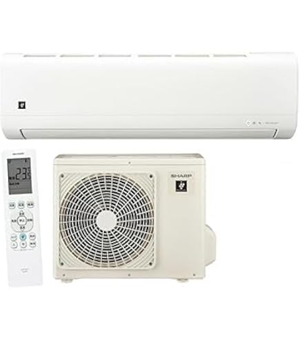 Amazon | シャープ SHARP エアコン ホワイト 6畳 2024年モデル AY-S22V