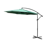 ハンギングパラソル 300cm【コンチェルト-　CONCIERTO】（ガーデン パラソル 300cm ハンギング）グリーン