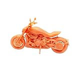 Generic ミニチュアバイク、1:64 オートバイモデル、建築モデル、列車レイアウト、ジオラマ用樹脂 1:64 小型バイクおもちゃ, スタイルd