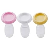 2のセット　さく乳ポンプ エトカ 手動電動乳房ポンプパートナー授乳コレクター自動補正牛乳シリコン搾乳ポンプ