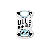 BLUE HAMHAM BLUE HAMHAM/透明ステッカー キャラクターステッカー ブルーハムハム グッズ ビートボックス 話題 人気 gs 公式グッズ BHH-008