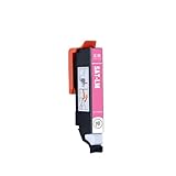 【SEASKY】SAT-LM ライトマゼンタ 染料 単品 エプソン EPSON 対応 サツマイモ SAT インクカートリッジ 互換インク 純正 と併用可能 残量表示機能付 さつまいも インク ISO9001認証工場 EP-715A EP-815A EP-714A EP-814A EP-712A EP-812A EP-713A EP-813A プリンターインク
