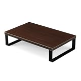 サンワダイレクト モニター台 卓上 幅40×奥行25×高さ9.5cm 木製 耐荷重10kg モニタースタンド 机上台 ディスプレイスタンド ブラウン 100-MR233M