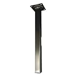 ヘティヒ スマートレグ 角脚 300mm ブラック
