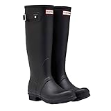 [ハンター] レインブーツ 長靴 ブーツ レディース WOMENS ORIGINAL TALL BOOT WFT1000RMA {ブラック UK5-24.0cm}(hnt002) [並行輸入品]