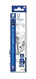 ステッドラー(STAEDTLER) 鉛筆 2B マルス ルモグラフ 筆記 デッサン 12本 100-2B*12