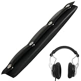 DT880 ヘッドバンドクッション 交換用プロテインレザー ヘッドバンドパッド DT 770 860 880 990 PRO/Sennheiser HD380 HD600 HD650/ ATH-M50/ Sony MDR-V6 V600 ヘッドホンヘッドバンドプロテクターに対応