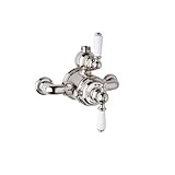 Rohl U.5550L-APC Edwardian Exposed Thermostatic Faucet Shower Faucet Trim Only, Polished Chrome [並行輸