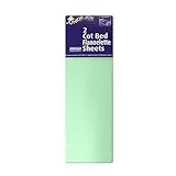 Junior Joy Cot Bed Flannelette Sheet (Mint) by Junior Joy