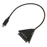 Lovoski USB 3.1 Gen 2 USB-C → SATA3.0 7　15 ピンアダプタケーブル　2.5インチ　3.5インチ　HDD SSD　交換部品　アクセサリー
