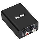 eppfun Bluetooth 5.4 オーディオレシーバー LE Audio/LDAC/APTX-Lossless Adaptive対応 96K/24bit ブルートゥース 受信機 RCA 対応 有線スピーカー/車載/ステレオシステム 等に適用