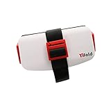 ノーブランド品 子供　折り畳み　安全座席　安全シート　チェアシート　子供用　シートベルト　クッション　軽量　全3色選べる - 白