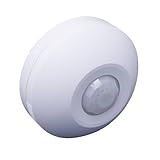 Leviton ODC0S-I2W Ceiling Mount Self-Contained Occupancy Sensor, 1000W INC 500VA FL, 220VAC 50Hz, PI