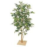 【人工植栽】　タカショー グリーンデコ和風 ベンジャミン板付　ナターシャ　1.3m　GD-121