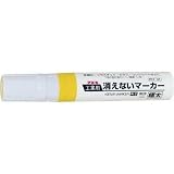 不易糊工業:フエキ 工業用消えないマーカー 太字 黄 KGMJ-3 型式:KGMJ-3