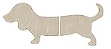 Sadie & Scout Hampton - Shaped Dachshund Wall Decor [並行輸入品]