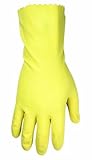Custom Leathercraft 2300S Yellow Household Latex Cleaning Gloves%ｶﾝﾏ% Small [並行輸入品]