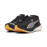 [プーマ] ランニングシューズ ディヴィエイト ニトロ 3 ワイド ウィメンズ 378450 24年秋冬カラー ブラック/サンセットグロー/サンストリーム(02) 22.5 cm