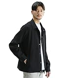 [スプ] ストレッチ アーバン コーチジャケット L ブラック