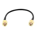 uxcell SMA-J - RP-SMA-J RG174 ケーブル　同軸ケーブル　15cm長さ