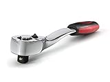 TEKTON 1488 1/2-Inch Drive by 10-Inch Quick-Release Offset Ratchet, 72-Tooth Oval Head [並行輸入品]