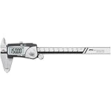 防滴ステンレスデジタルノギス 測定範囲：0~150mm、最小表示：0.01mm AD-5763-150