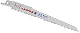 LENOX Tools Wood Cutting Reciprocating Saw Blade with Power Blast Technology Bi-Metal 6-inch 4 TPI [