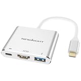 USB C to HDMIアダプター デジタルAVマルチポートアダプター USB 3.1 Type Cアダ プターハブ HDMI-4K HDMI出力 USB 3.0ポート USB-C充電ポート MacBook Pro MacBook Air 2020に対応(シルバー）