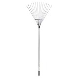 コーナンオリジナル アルミレーキ 長柄 伸縮式 長さ125~155cm