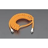 エスコ ５．０／８．０mmｘ１０ｍウレタンホース（ねじ付） EA125CB-10