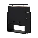 【JAJAN】［在庫限り］フィギュアラック00シリーズ/コレクションブックラック 専用上置き 奥行き19cm ロータイプ ブラック[耐震・家具転倒防止・地震対策]【正規品】CR-001USBK