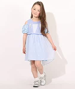 Amazon Co Jp Babydoll ベビードール Disney ディズニー プリンセス キッズ ワンピース 女の子 90cm エルサ 5127k 服 ファッション小物