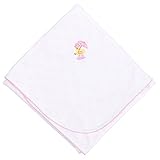 Magnolia Baby Baby Girls Puddle Ducks Receiving Blanketピンク カラー: ピンク