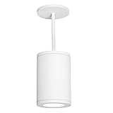 WAC Lighting DS-PD08-S927-WT 8-Inch Tube Architectural Pendant Downlight, Spot, 2700K, 90 Circuit [並
