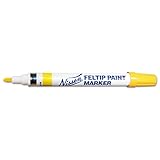 Nissen FPYEM Standard Feltip Paint Marker, Yellow by Nissen
