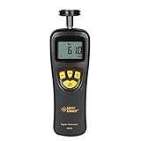 LORIA・JP デジタルタコメーター 接触式 回転計 テスター タコメーター LCDディスプレイ 0.5~19999RPM 測定範囲 AR925 回転数測定用