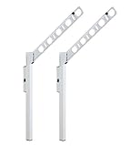 DRY・WAVE 腰壁用可動式物干金物 アーム長さ550mm SF55 ホワイト