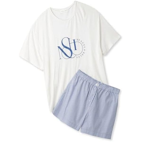 snidel home セットアップ　シャツ　ショートパンツ　ブルー　2023 snidel home セットアップ シャツ ショートパンツ ブルー 2023