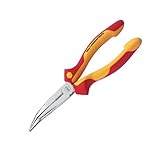 Wiha 32807 Insulated 45 Degrees 6.3-Inch Bent Nose Pliers with Cutters by Wiha