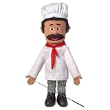 25 Chef Luigi, Full Body, Ventriloquist Style Puppet by Silly Puppets