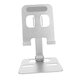 CRAFTHROU 折りたたみ携帯電話スタンド トップスタンドポータブル レザーホルスター デスクトップスタンド ノートパソコンスタンド コ