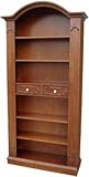イタリア製 ブックケース 引出付き キャビネット 本棚 完成品 1241