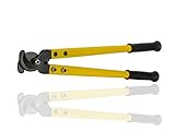 Manual Cable Cutter, 500 MCM Cable Capacity, 1.25 Insulation Diameter, 21 Length, For Copper and Alu