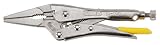 Stanley 84-813 8-1/2-Inch MaxSteel Long Nose Locking Pliers [並行輸入品]