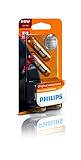 Philips(フィリップス) 自動車用バルブ&ライト 白熱球 ウインカー T20(WY21W) 12V 21W プレミアムヴィジョン アンバー 補修用 輸入車対応 2個入り 車検対応 PHILIPS PremiumVision 12071B2