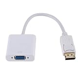 NancyMissY Dp To Vga Dapter Cable Displayport To Vga Dp To Vga Cable Large Dp To Vga Adapter Cable Dlle Dp Adapter Cable Perfect Lossless Signal Plug And Play