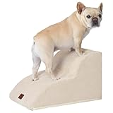 EHEYCIGA 犬階段 2段 ベージュ ドッグステップ ペット階段 滑り止め付き 小型犬 犬用スロープ （2段，ベージュ）