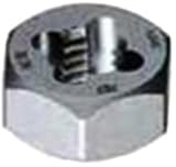 Gyros 92-94805 Carbon Steel Hex Rethreading Die, 1-3/4 - 5 TPI [並行輸入品]