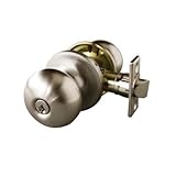 Design House 727313 Canton 6-Way Latch Entry Door Knob, Satin Nickel [並行輸入品]